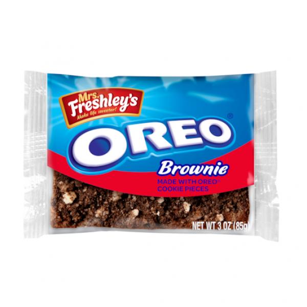 Mrs Freshley Oreo Brownie Npswr@rsc 3 Ounce Size - 48 Per Case.