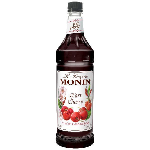 Monin Tart Cherry 1 Liter - 4 Per Case.