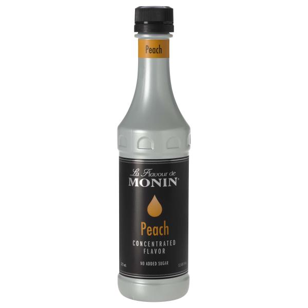 Monin Peach Conc Flavor 375 ML - 4 Per Case.