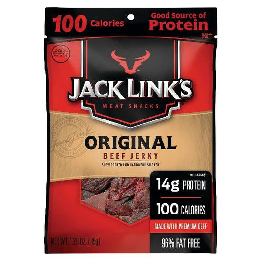 Jack Link's Original Beef Jerky 1.25 Ounce Size - 60 Per Case.