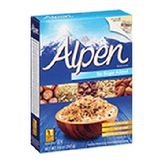 Alpen Nosugar Nosalt 14 Ounce Size - 12 Per Case.