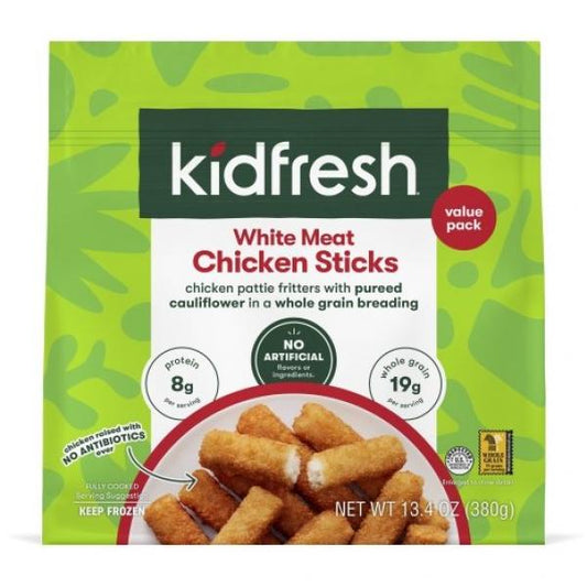 Kidfresh Chicken Sticks Value Pack 13.4 Ounce Size - 6 Per Case.