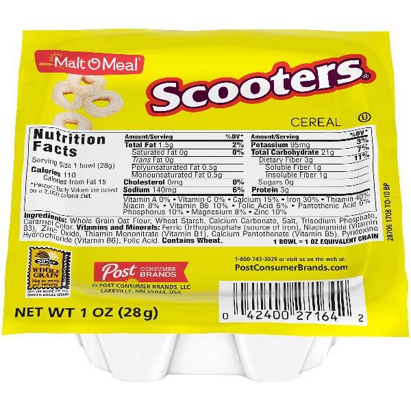 Scooters 0.88 Ounce Size - 96 Per Case.