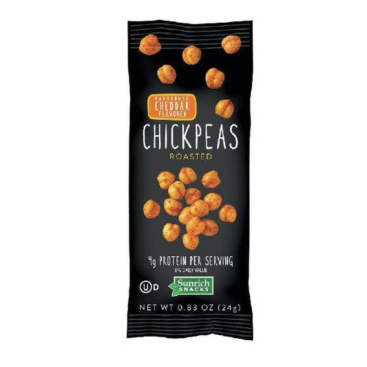 Chickpeas Sea Salt 0.75 Ounce Size - 150 Per Case.