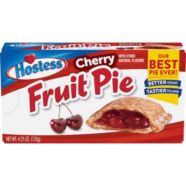 Hostess Cherry Pie Single Serve Frozen 4.25 Ounce Size - 48 Per Case.