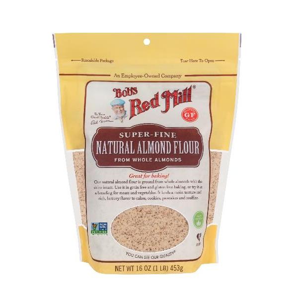 Bob's Red Mill Natural Almond Flour 16 Ounce Size - 4 Per Case.