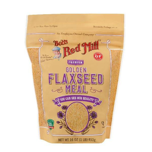 Bob's Red Mill Golden Flaxseed Meal 16 Ounce Size - 4 Per Case.