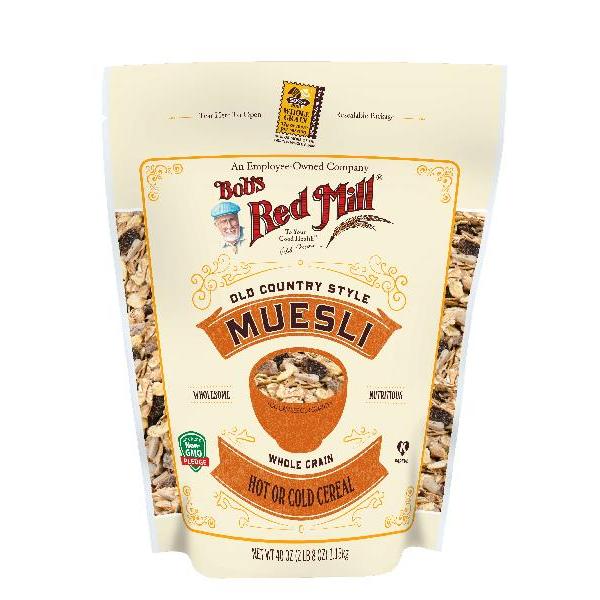 Bob's Red Mill Old Country Style Muesli 40 Ounce Size - 4 Per Case.