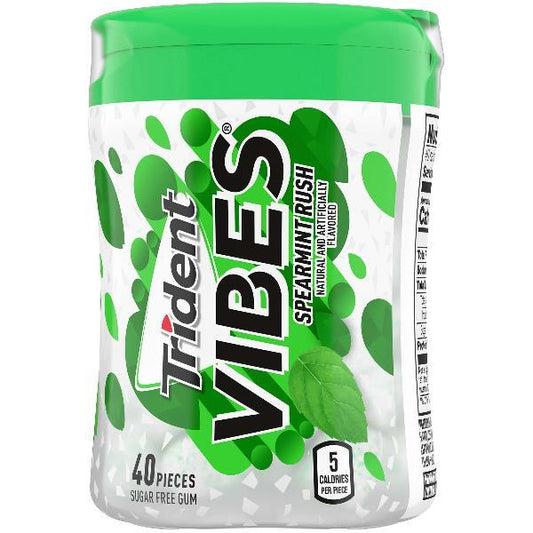 Trident Vibes Sprmt Rush Btls 40 Count Packs - 24 Per Case.