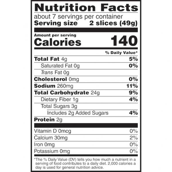 Udi's Delicious Soft White Sandwich Bread 12 Ounce Size - 8 Per Case.