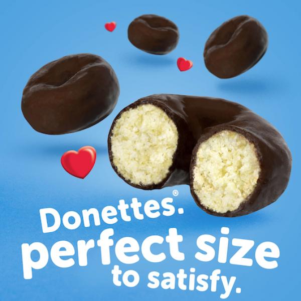 Hostess Frosted Mini Donette Single Serve Frozen 3 Ounce Size - 60 Per Case.