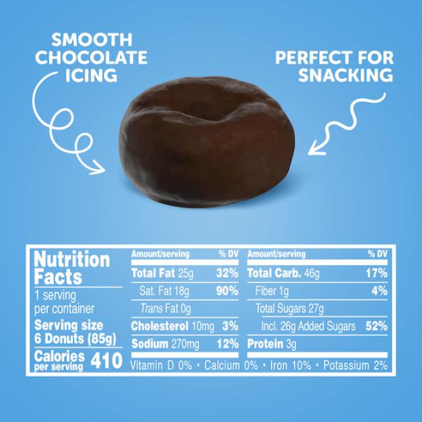 Hostess Frosted Mini Donette Single Serve Frozen 3 Ounce Size - 60 Per Case.