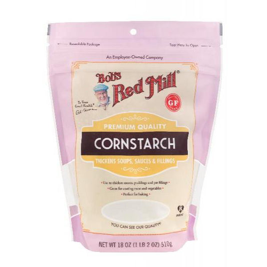 Bob's Red Mill Cornstarch 18 Ounce Size - 4 Per Case.