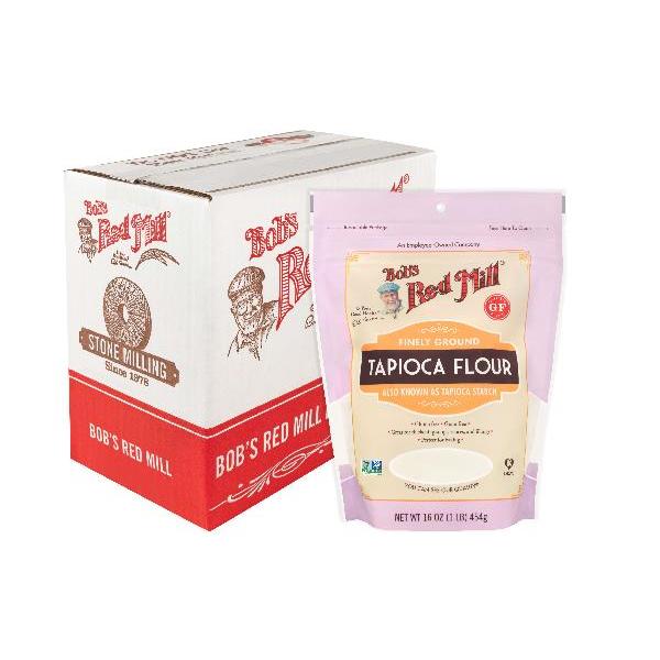 Bob's Red Mill Natural Foods Inc Tapioca Flour, 16 Ounces - 4 Per Case.