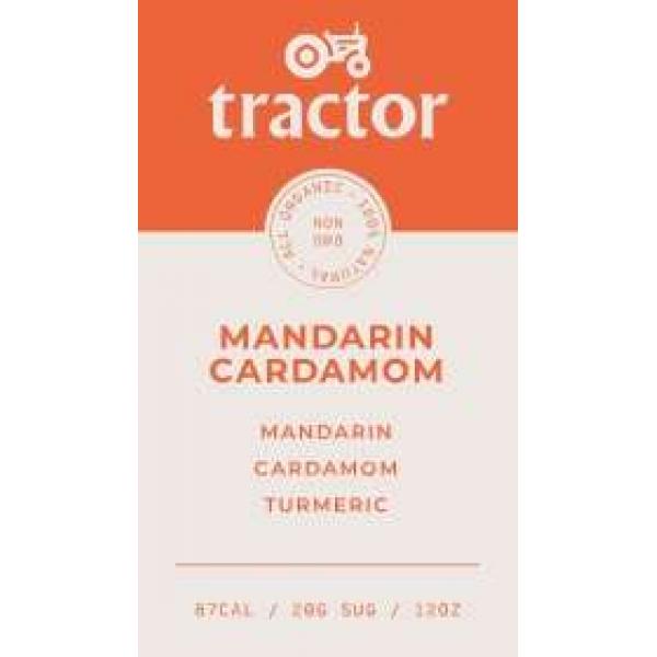 Tractor Mandarin & Cardamom Concentrate 32 Ounce Size - 12 Per Case.