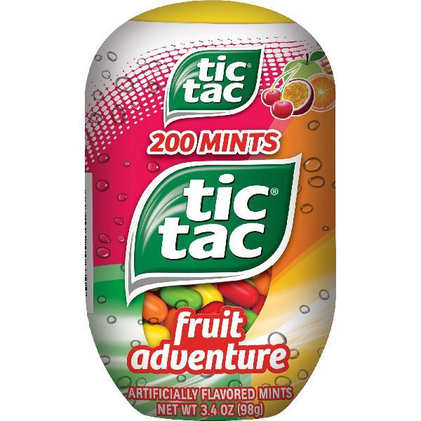 Tic Tac Txx Fa Bp Fridge 3.4 Ounce Size - 48 Per Case.