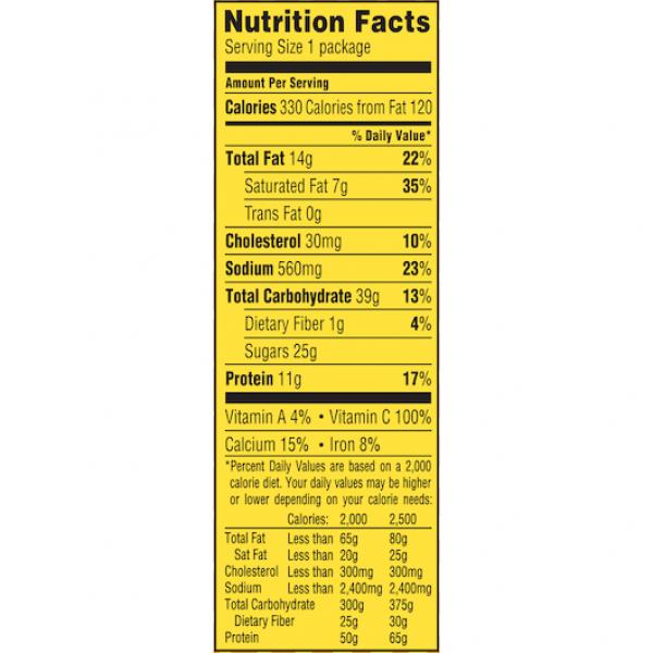 Lunchable Turkey And Cheese With Capri Sun Convenience Meal, 8.9 Ounce Size - 8 Per Case.