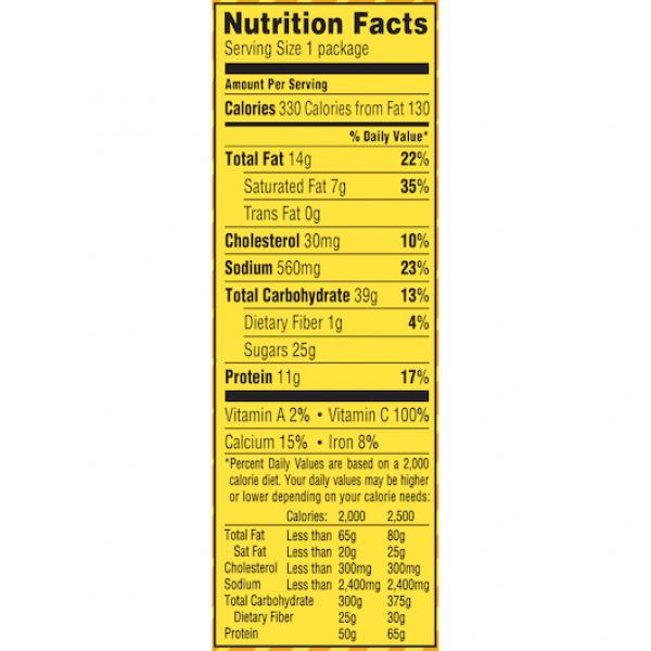 Lunchable Turkey And Cheddar With Capri Sun Convenience Meal, 8.9 Ounce Size - 8 Per Case.