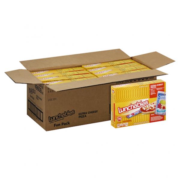 Lunchable Single Serve Cheese Pizza With Capri Sun Lunch Combination, 10.6 Ounce Size - 8 Per