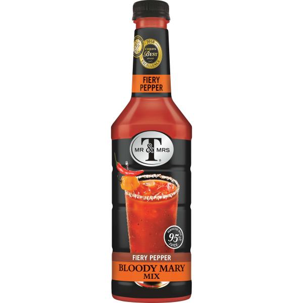 Mr & Mrs T's Zestypepper Bloody Mary 1 Liter - 6 Per Case.