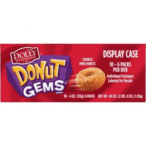 Dolly Madison Crunch Gems Single Serve Freezeon Arrival 4 Ounce Size - 60 Per Case.