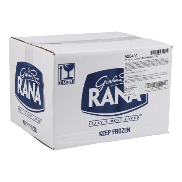 Fresh Frozen Quattro Formaggi Ravioli 3 Pound Each - 2 Per Case.