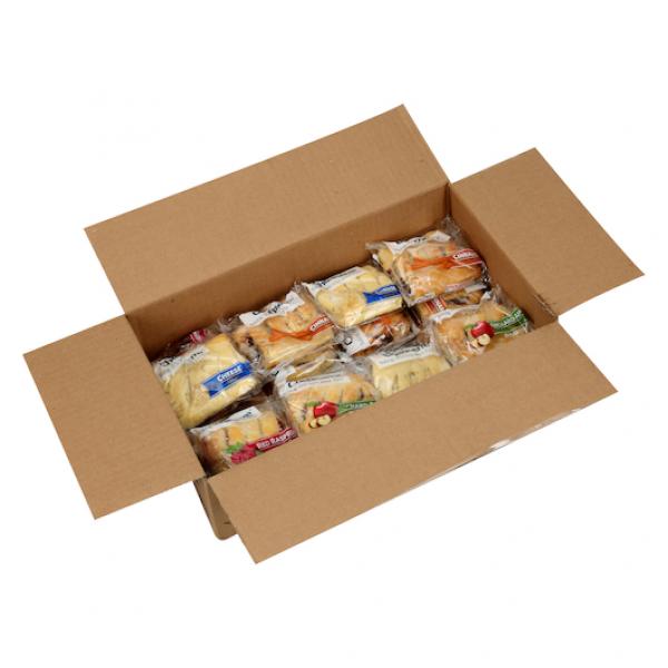 Chef Pierre Danish Assorted Individually Wrapped 1 Count Packs - 24 Per Case.