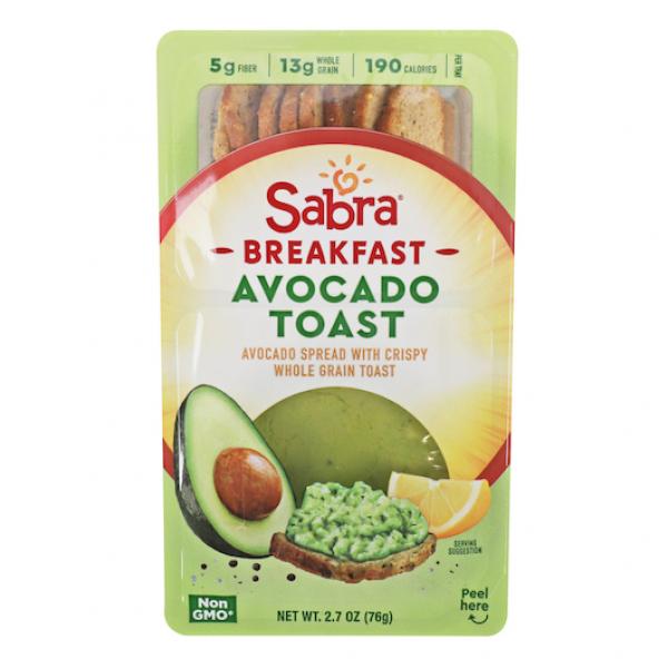 Sabra Avocado Spread Wtoast 2.7 Ounce Size - 8 Per Case.