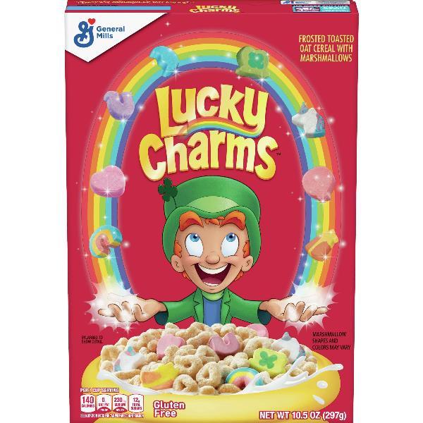 Lucky Charms™ Cereal 10.5 Ounce Size - 12 Per Case.