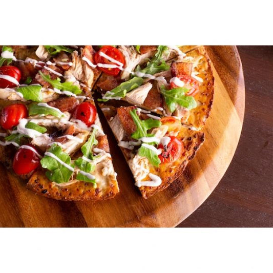 Gluten Free 5" Seasoned Cauliflower Pizza Crust 3.5 Ounce Size - 40 Per Case.