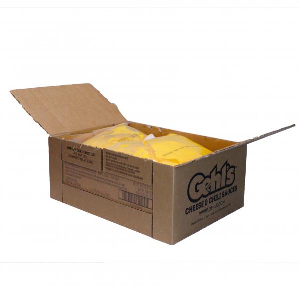 Gehl's Sharp Cheddar With Valves 80 Ounce Size - 4 Per Case.