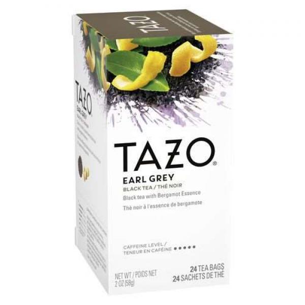 Tazo Earl Grey Hot Tea, 24 Piece- 6 Per Case.