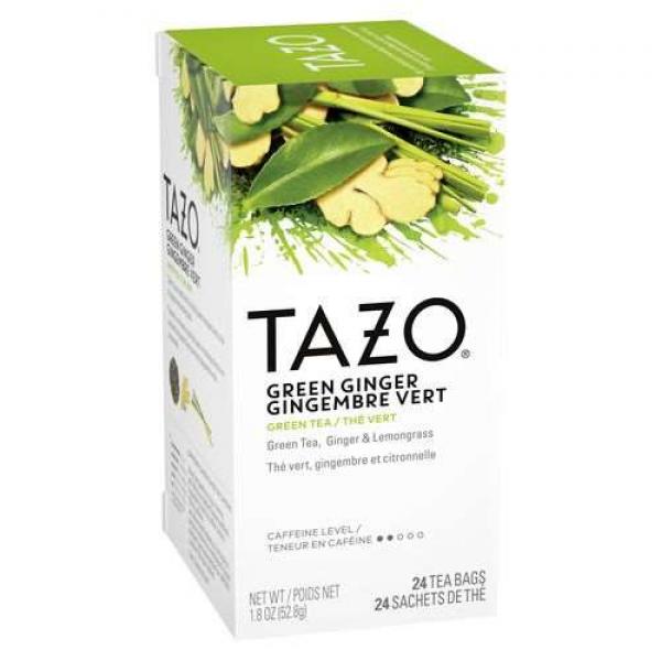 Tazo Green Ginger Tea Bag, 24 Piece - 6 Per Case.