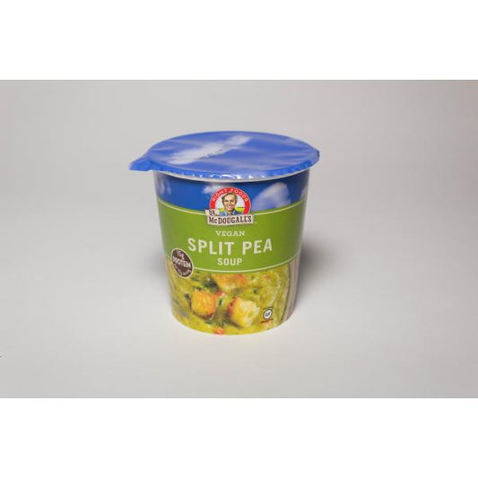 Dr Mcdougall's Cup Soup Split Pea 2.5 Ounce Size - 6 Per Case.