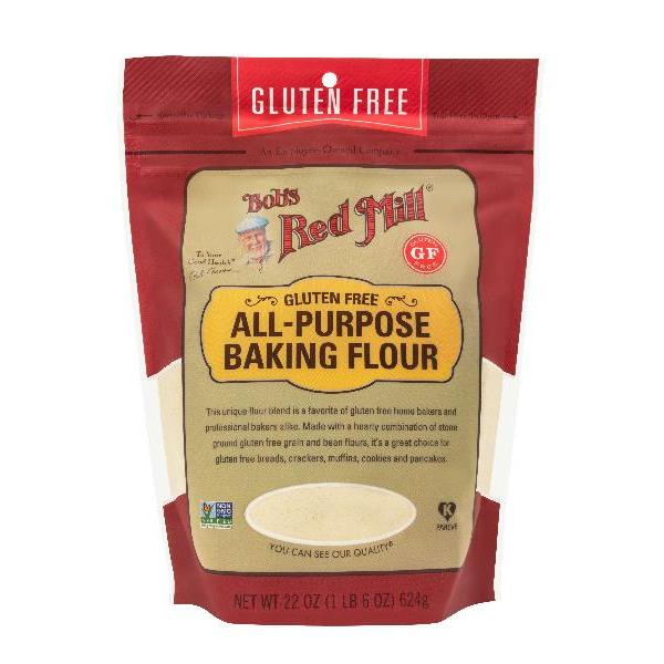 Bob's Red Mill Gluten Free All Purpose Bakingflour 22 Ounce Size - 4 Per Case.