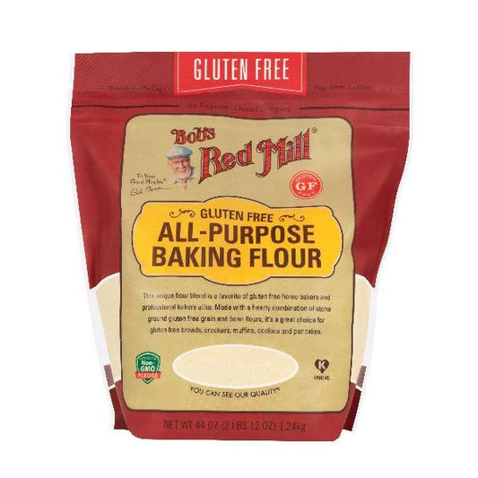 Bob's Red Mill Natural Foods Inc Gluten Free All Purpose Baking Flour, 44 Ounces - 4 Per Case.