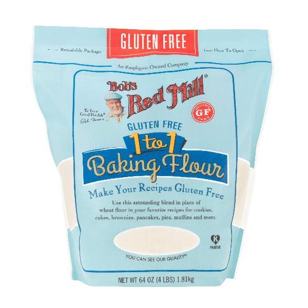 Bob's Red Mill Gluten Free Baking Flour 44 Ounce Size - 4 Per Case.