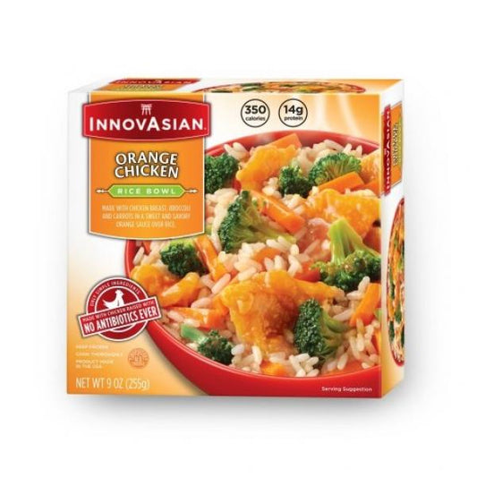 Innovasian Cuisine Orange Chicken 9 Ounce Size - 8 Per Case.