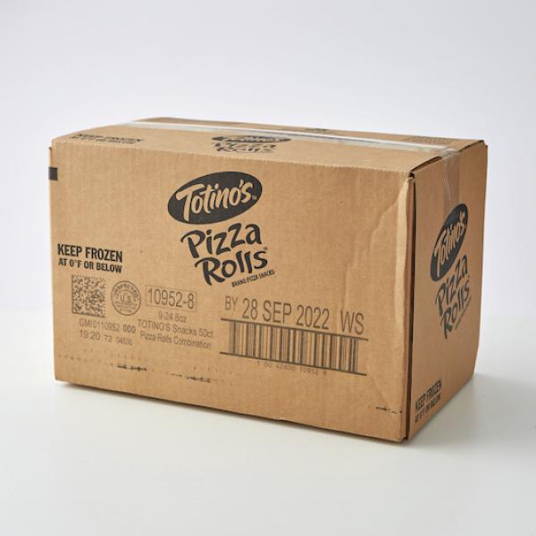 Totino's™ Frozen Hot Snacks Pizza Rolls™ Combo 24.8 Ounce Size - 9 Per Case.