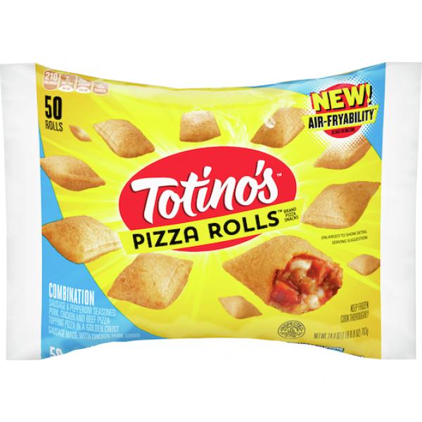 Totino's™ Frozen Hot Snacks Pizza Rolls™ Combo 24.8 Ounce Size - 9 Per Case.