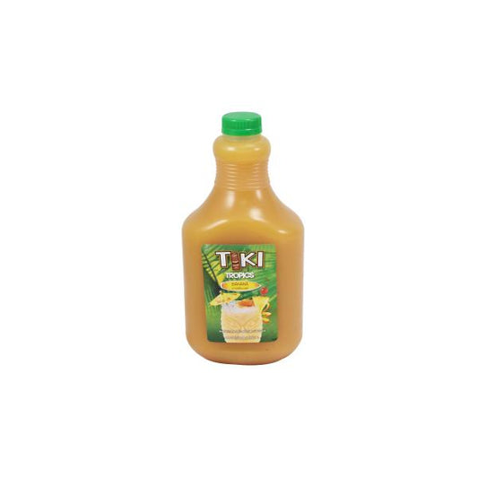 Tiki Tropics Banana Cocktail Mixer 64 Fluid Ounce - 6 Per Case.