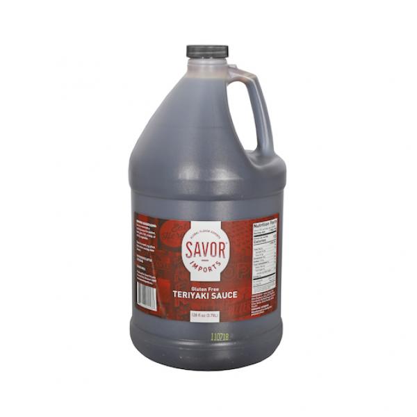 Savor Imports Teriyaki Sauce Gluten Free Gallon 1 Gallon - 4 Per Case.