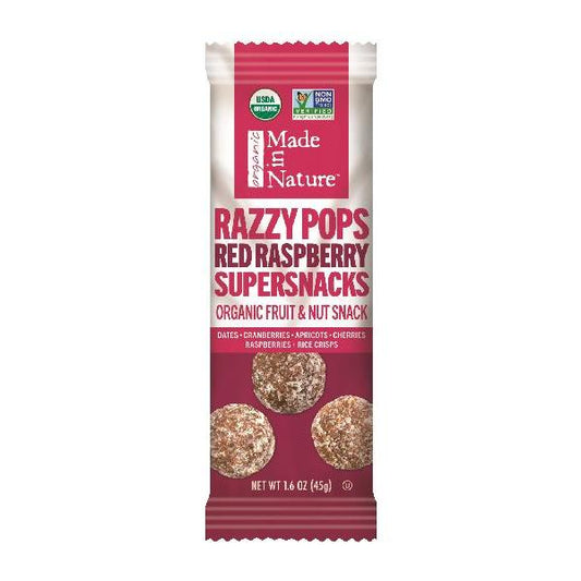 Made In Nature Razzy Pops 1 Each - 60 Per Case.