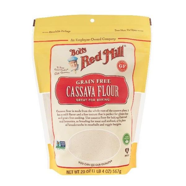 Bob's Red Mill Cassava Flour 20 Ounce Size - 4 Per Case.