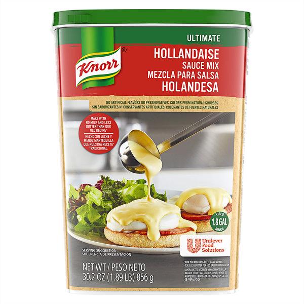 Knorr Sauces Gravies Hollandaise Sauce Mix Gluten Free 30.2 Ounce Size - 4 Per Case.