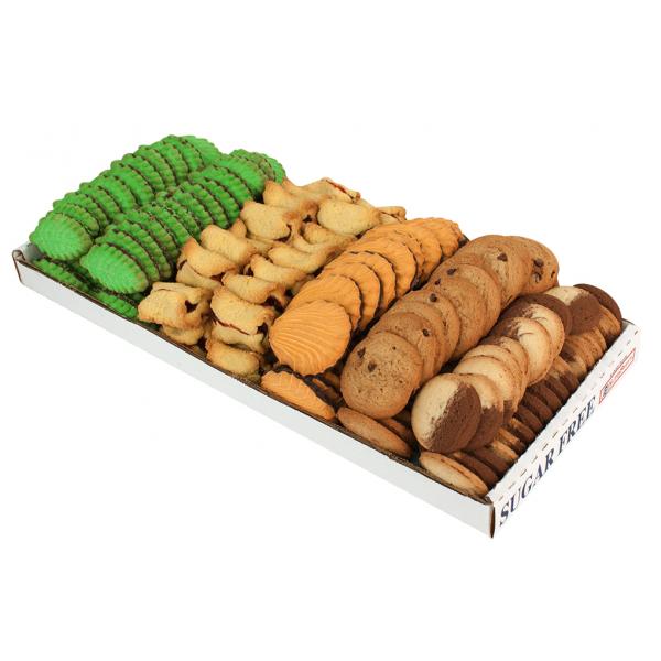 Cookies United Sugar Free Cookie Variety Pack 5 Pound Each - 1 Per Case.