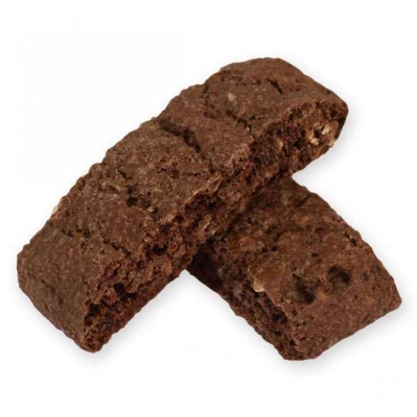 Cookies United Chocolate Almond Biscotti Petite 6 Pound Each - 1 Per Case.