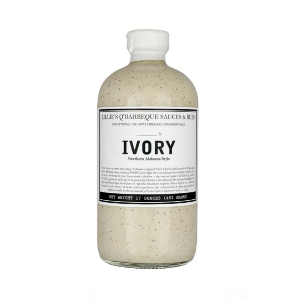 Lillie's Q Ivory 17 Ounce Size - 6 Per Case.