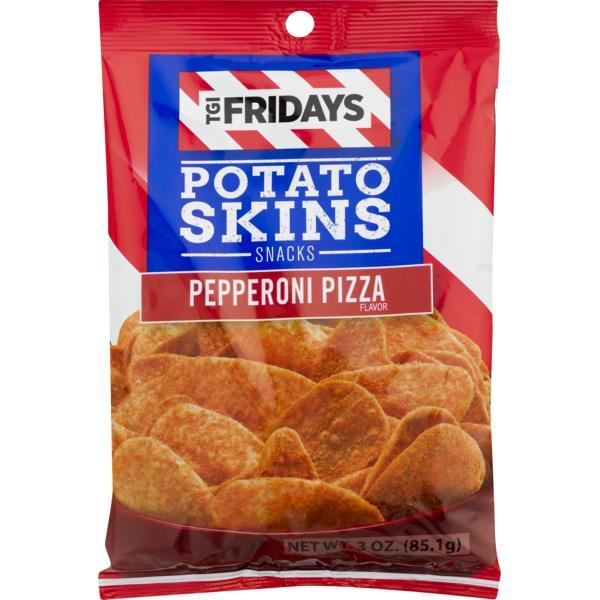 Tgif Skins Pepperoni Pizza 3 Ounce Size - 6 Per Case.