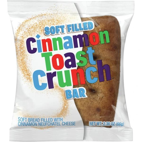 Pillsbury™ Frozen Soft Filled Bar Cinnamontoast Crunch™ 2.36 Ounce Size - 72 Per Case.